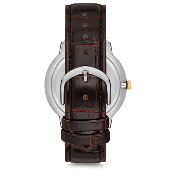 Omax Dome Series Brown Leather Analog Watch For Men DCD001T15I Omax Dome Series Brown Leather Analog Watch For Men DCD001T15I