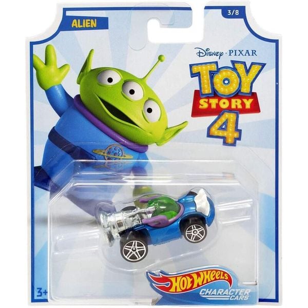 Hot Wheels Toy Story 4 Alien Diecast Character Car Hot Wheels Toy Story 4 Alien Diecast Character Car
