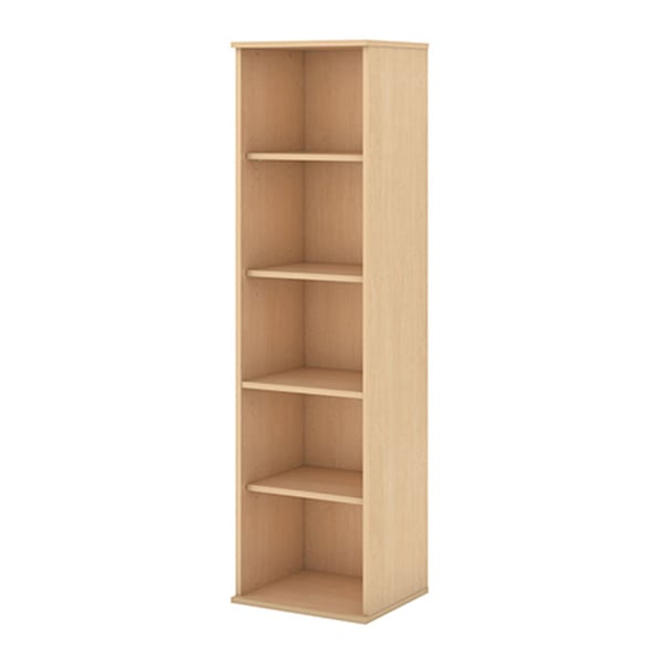 Shelf Narrow Bookcase Light Beech Shelf Narrow Bookcase Light Beech