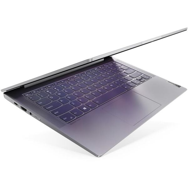 Lenovo IdeaPad 5 82FE00D0AX Laptop - Core i7 2.8GHz 16GB 512GB Win10 14inch FHD Grey Arabic/English Keyboard