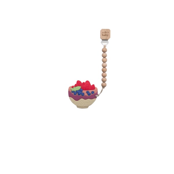 Milk It Baby, MI-TAB008 'Acai You Later' Teether Set Milk It Baby, MI-TAB008 'Acai You Later' Teether Set