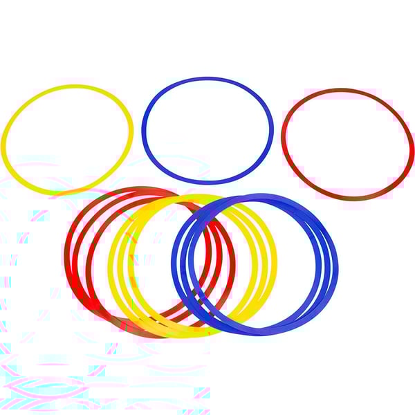 Buy ULTIMAX Set of 12 Speed and Agility Training Rings Sporting Goods Speed/Agility Circles