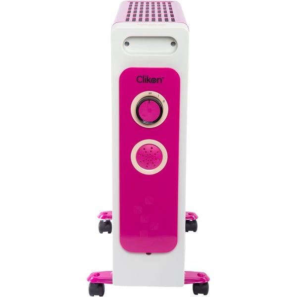 Buy Clikon room heater with 2 heat level settings, 4 quartz tube