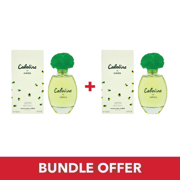 Cabotine EDT Women 100mlx2 Bundle Offer Cabotine EDT Women 100mlx2 Bundle Offer