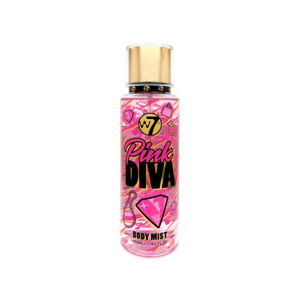 W7 Body Mist - Pink Diva 250ml W7 Body Mist - Pink Diva 250ml