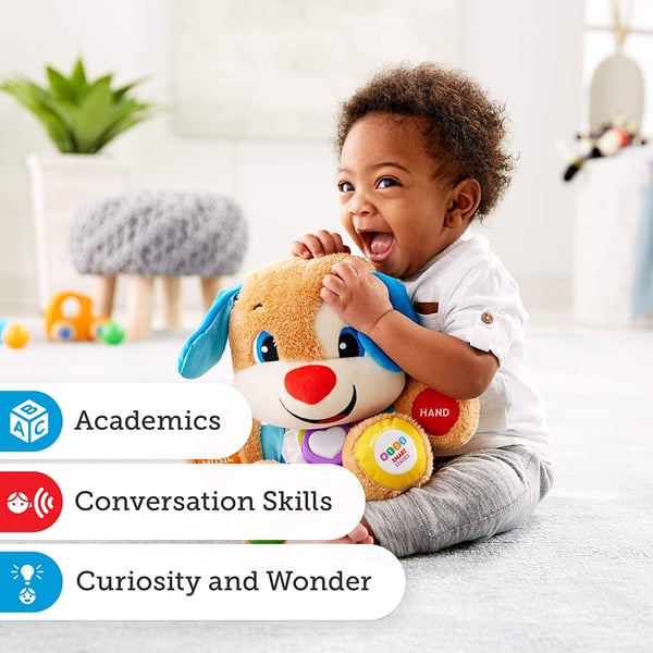 Laugh and Learn Soft Educational Fisher-Price FPM43 Smart Stages Puppy 