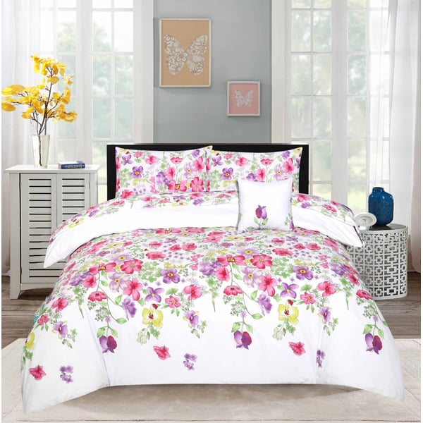 Style Nasma King Bed Sheet Setcxor White