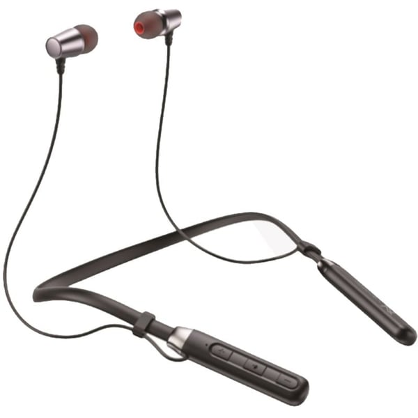 Lavvento HP244 Wireless In Ear Neckband Earphone Black Silver Lavvento HP244 Wireless In Ear Neckband Earphone Black Silver