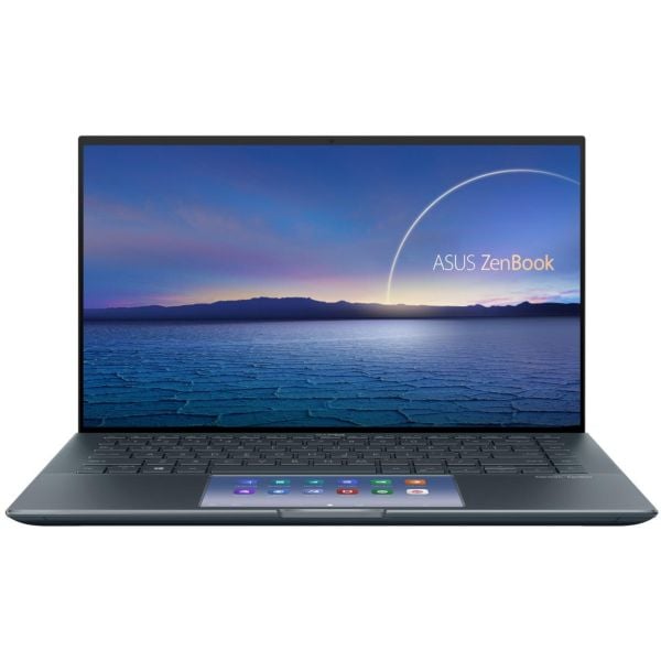 Asus Zenbook 14 Laptop - 11th Gen Core i7 2.8GHz 16GB 1TB 2GB WIn10 14inch FHD Grey English/Arabic Keyboard UX435EG A5009T (2021) Middle East Version