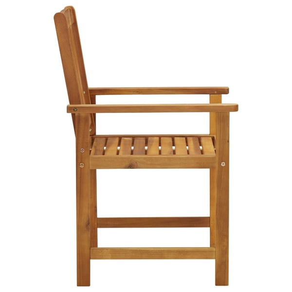 vidaXL Garden Chairs 4 pcs Solid Acacia Wood vidaXL Garden Chairs 4 pcs Solid Acacia Wood