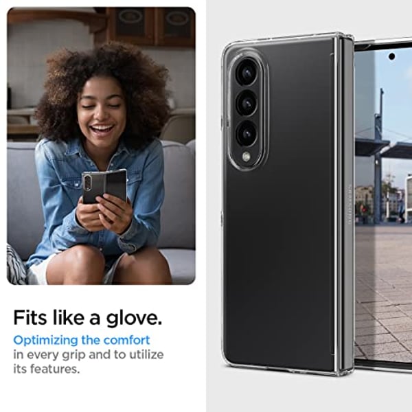 Spigen Air Skin Designed For Samsung Galaxy Z Fold 4 5g Case Cover (2022) - Crystal Clear Spigen Air Skin Designed For Samsung Galaxy Z Fold 4 5g Case Cover (2022) - Crystal Clear