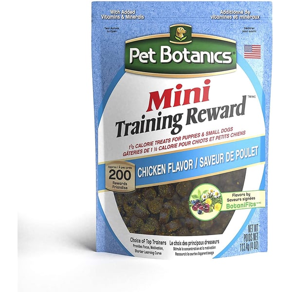 Buy Pet Botanics Gf Training Rewards Mini Treats Chicken 4 Oz