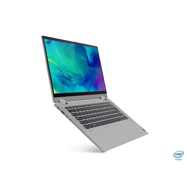 Lenovo IdeaPad Flex 5 14ITL05 Laptop - Core i5 2.4GHz 16GB 512GB 2GB Win10 14inch FHD Grey English/Arabic Keyboard