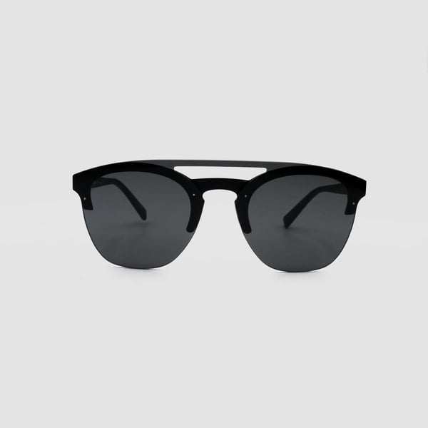 Tonino Lamborghini Black Acetate Unisex Sunglasses TL-599-52
