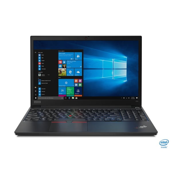 Lenovo ThinkPad E15 Laptop - Core i7 1.80GHz 8GB 1TB Shared Win10 15.6inch FHD Black English/Arabic Keyboard