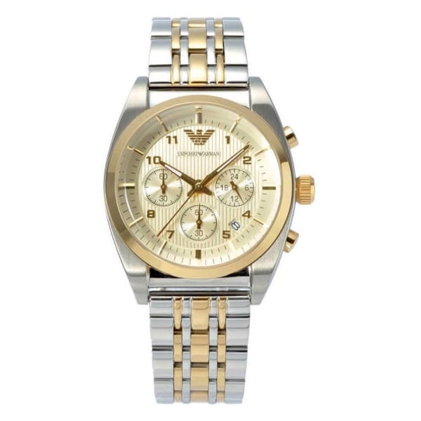 Emporio Armani Chronograph Men's Analog Metal Watch
