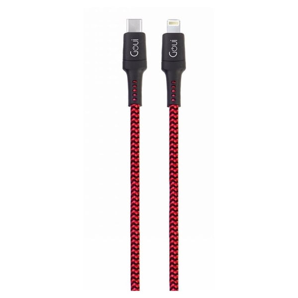 Goui Tough Lightning to Type C Cable 1.5m - Red Goui Tough Lightning to Type C Cable 1.5m - Red