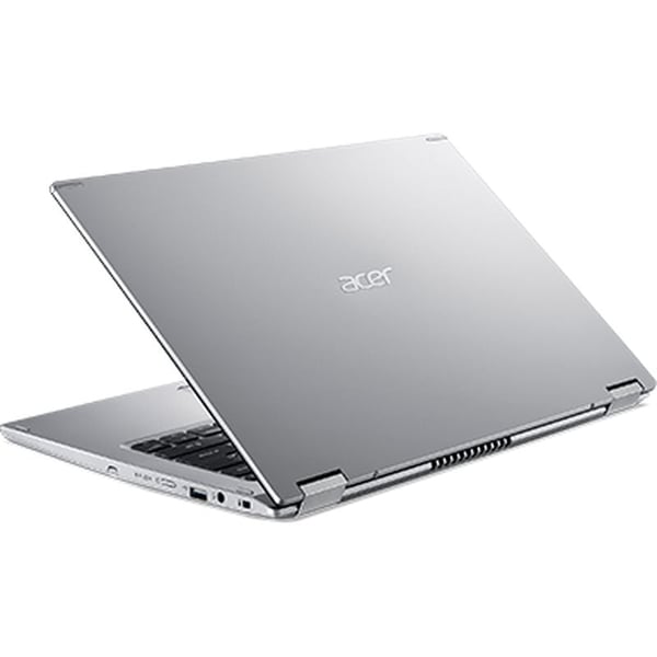 Acer SP314 NXA4FEM004 2-in-1 Laptop - Ryzen 3 2.6GHz 8GB 256GB Win10 14inch FHD Silver Arabic Keyboard Acer SP314 NXA4FEM004 2-in-1 Laptop - Ryzen 3 2.6GHz 8GB 256GB Win10 14inch FHD Silver Arabic Keyboard
