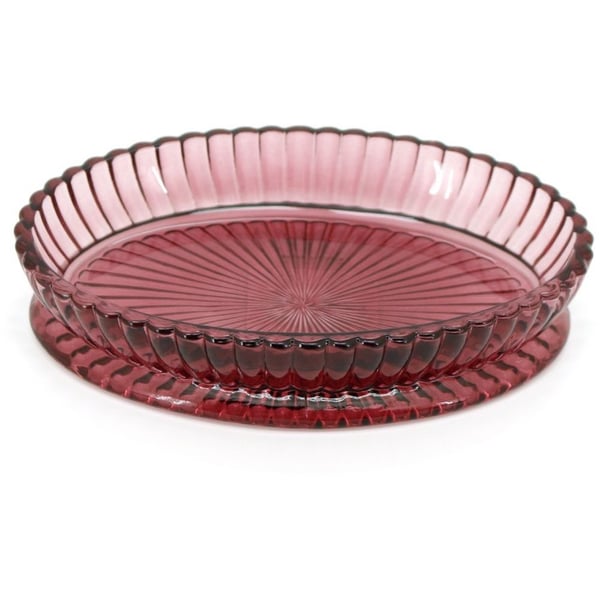 Silas Soap Dish Claret 15.1*10.1 cm Silas Soap Dish Claret 15.1*10.1 cm