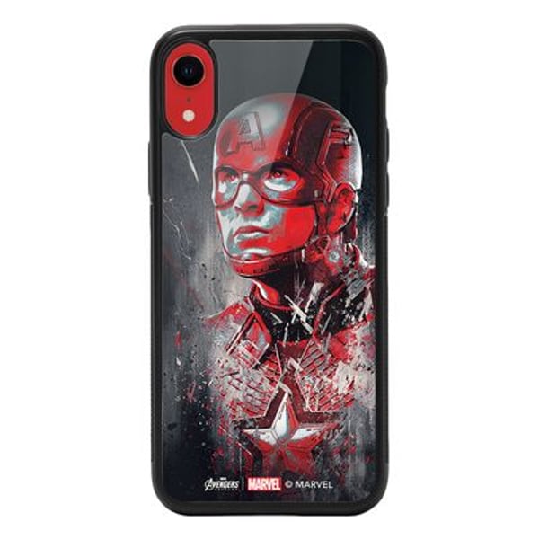 Marvel Red Face Captain America iPhone XR Cover Marvel Red Face Captain America iPhone XR Cover