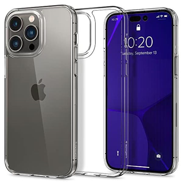 Spigen Air Skin Hybrid designed for iPhone 14 Pro Max case cover (2022) - Crystal Clear Spigen Air Skin Hybrid designed for iPhone 14 Pro Max case cover (2022) - Crystal Clear