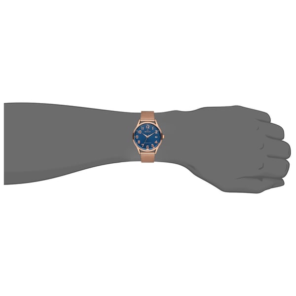 Omax Vintage Collection Rose Gold Mesh Analog Watch For Unisex VC07R48A Omax Vintage Collection Rose Gold Mesh Analog Watch For Unisex VC07R48A