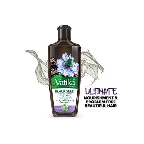 Dabur Vatika Blackseed Enriched Hair Oil Brown 200ml