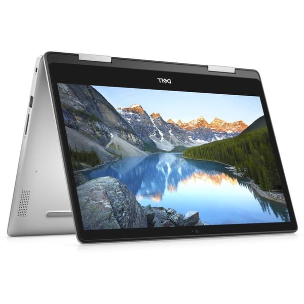 Dell Inspiron 14 5491 2-in-1 Touch Laptop - Core i5 1.6GHz 8GB 512GB Shared 14inch FHD Platinum Silver English/Arabic Keyboard