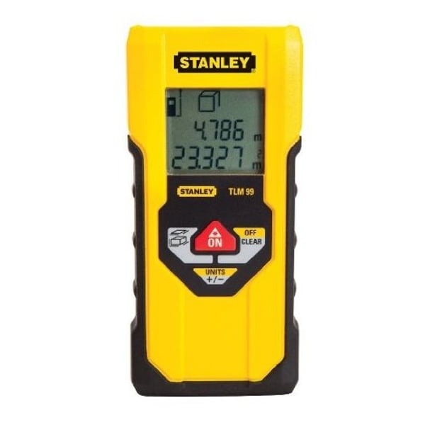 Stanley STHT77138 TLM99 Laser Distance Measurer 30mm Yellow/Black