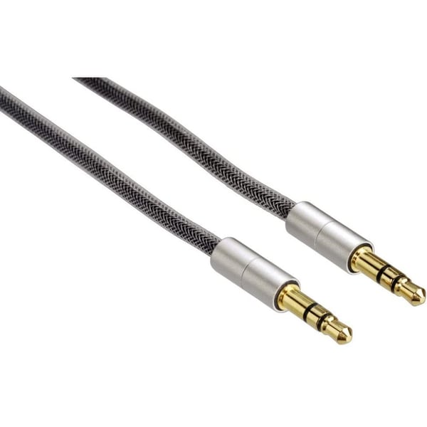 Hama Aluline Stereo 3.5mm Jack Connecting Cable Multicolor 0.5m Hama Aluline Stereo 3.5mm Jack Connecting Cable Multicolor 0.5m