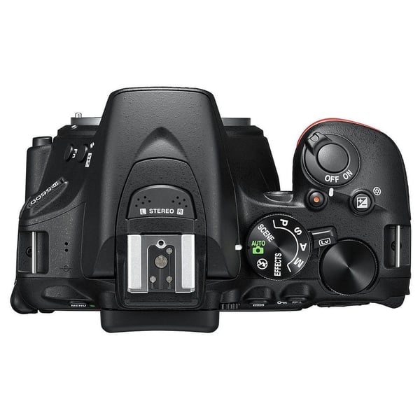 Nikon D5600 DSLR Camera Black With AF-P 18-55mm VR Lens + AF-P 70-300mm Lens
