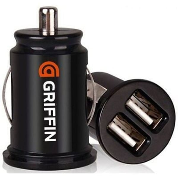 Griffin GC230892 Powerjolt Dual USB Car Charger Black