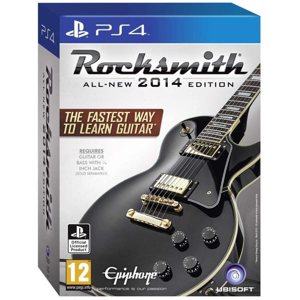 Sony Ps4 Rocksmith 2014 Edition With Real Tone Cable