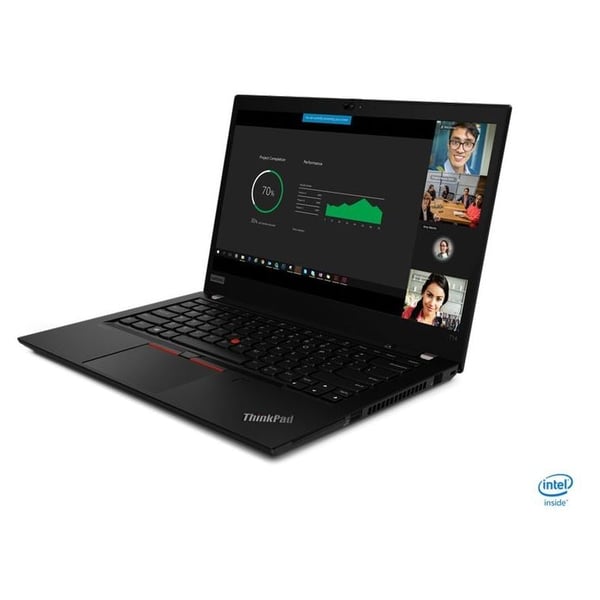 Lenovo ThinkPad T14 Gen 1 Laptop - Core i7 1.8GHz 8GB 512GB Shared Win10 14inches FHD Black English/Arabic Keyboard Lenovo ThinkPad T14 Gen 1 Laptop - Core i7 1.8GHz 8GB 512GB Shared Win10 14inches FHD Black English/Arabic Keyboard