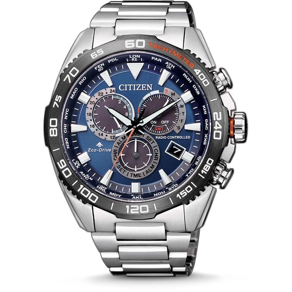 Citizen ProMaster Silver Stainless Steel Analog Watch For Men CB5034-82L