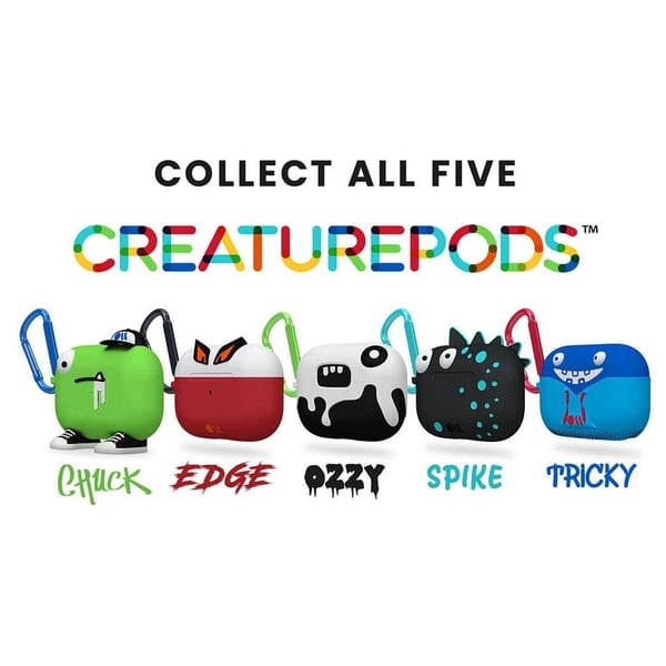Case Mate Airpods Pro Case CreaturePods Chuck The Cool Guy Green Case Mate Airpods Pro Case CreaturePods Chuck The Cool Guy Green