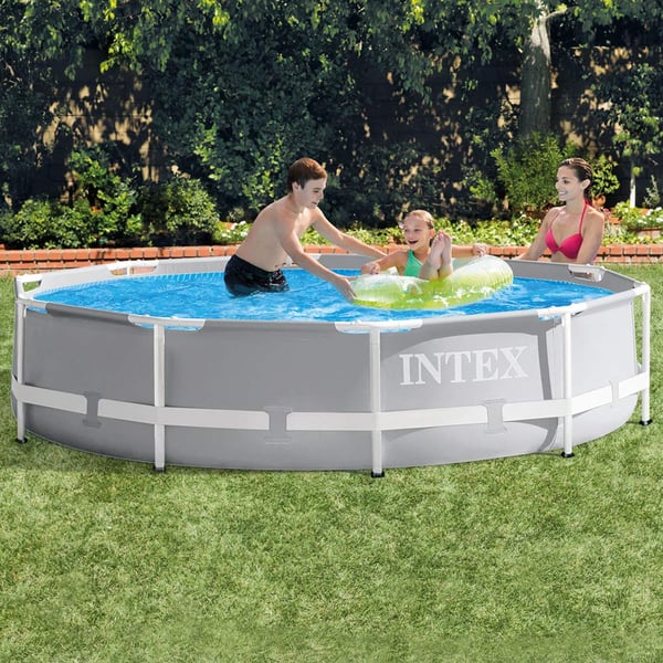Intex 10ft x 30inch Prism Frame Pool Set Intex 10ft x 30inch Prism Frame Pool Set