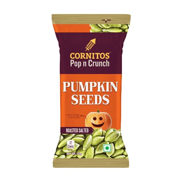 Cornitos Pumpkin Seeds Roasted Salted 30g