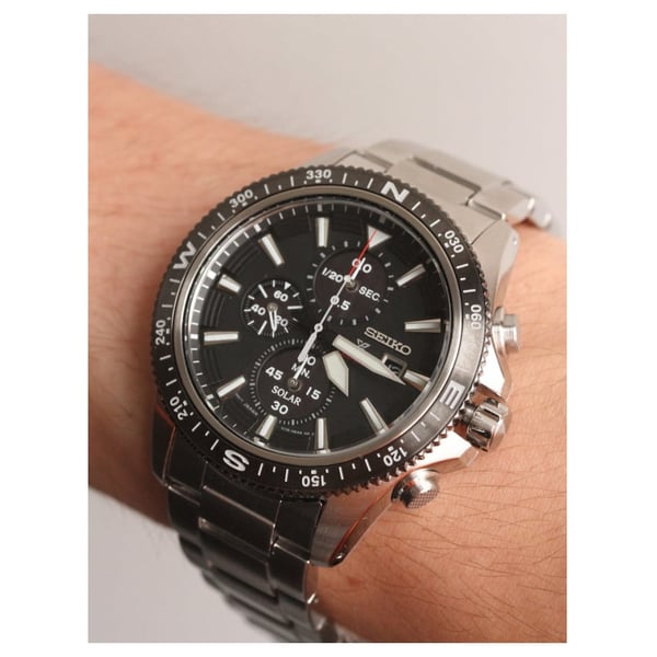 seiko presage silver