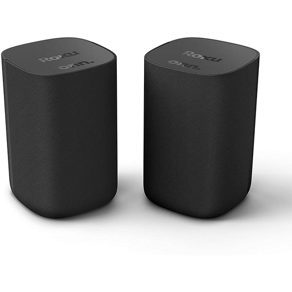Onn Speaker Roku Blast Wireless Surround For Roku Smart Audio or Roku TV - Black