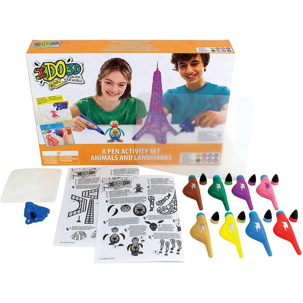 Ido 3d Vertical 8 Pen Set Gender Neutral