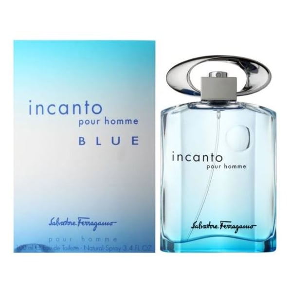 salvatore ferragamo incanto blue pour homme 100ml edt