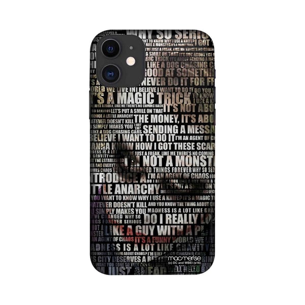 Joker Quotes - Sleek Case for iPhone 11