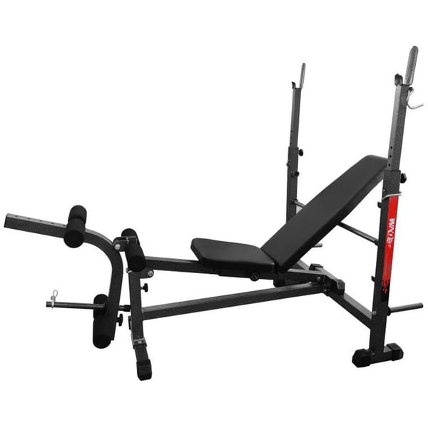 Sparnod Fitness SWB-65/518GA Adjustable Weight Bench for Full Body Workout (Free Installation) - Heavy-duty Exercise Bench - Foldable Flat/Incline/Decline - Multifunction (5 exercises) - for Home Gym Sparnod Fitness SWB-65/518GA Adjustable Weight Bench for Full Body Workout (Free Installation) - Heavy-duty Exercise Bench - Foldable Flat/Incline/Decline - Multifunction (5 exercises) - for Home Gym