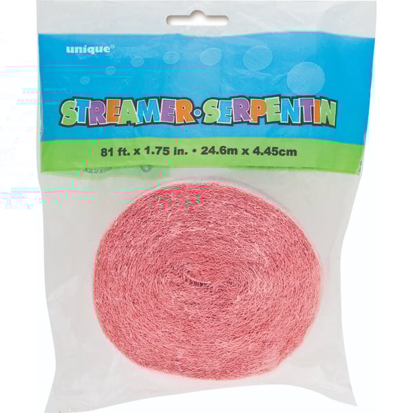 Unique- Creape Streamer Pastel Pink 972 In Unique- Creape Streamer Pastel Pink 972 In