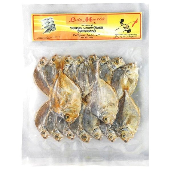 Lady Mae Dried Salted Pony Fish Sap-Sap 100gm