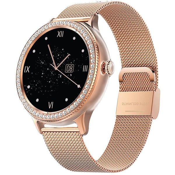 Xcell Zohra 1 Smart Watch Rose Gold