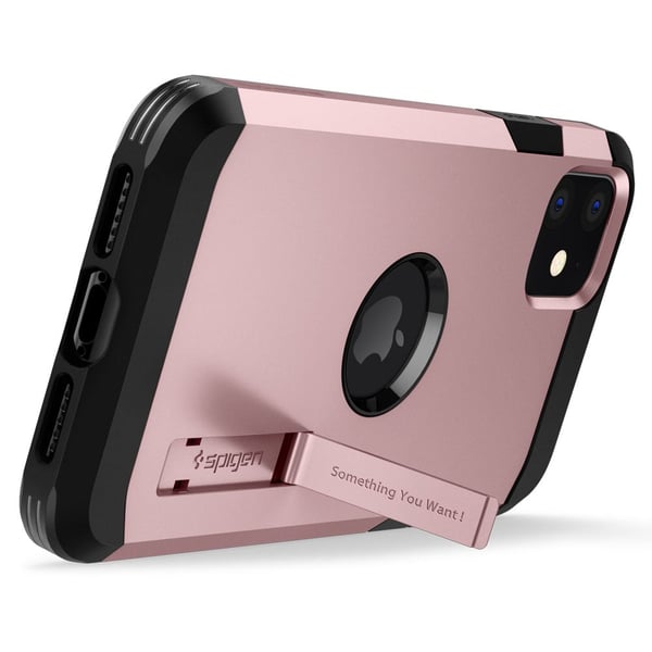 Spigen Tough Armor Xp Designed For Iphone 11 Case Cover With Extreme Impact Foam - Rose Gold