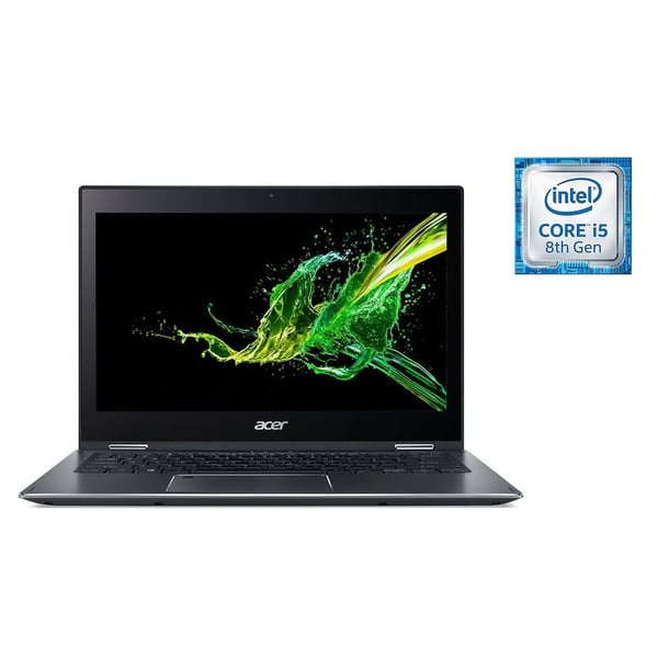 Acer Spin 5 SP513-53N-55ER Laptop - Core i5 1.6Hz 8GB 512GB Shared Win10 13.3inch FHD Steel Grey