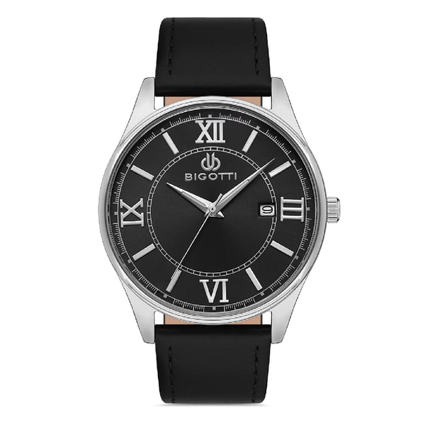 bBigotti Napoli Mens Leather Strap Watch - Bg.1.10305-1 bBigotti Napoli Mens Leather Strap Watch - Bg.1.10305-1